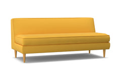 Monroe Armless Sofa :: Leg Finish: Natural