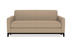 Monroe Drive Twin Size Sleeper Sofa :: Leg Finish: Espresso / Sleeper Option: Memory Foam Mattress