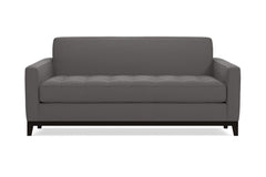 Monroe Drive Twin Size Sleeper Sofa :: Leg Finish: Espresso / Sleeper Option: Memory Foam Mattress