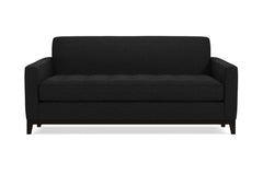 Monroe Drive Apartment Size Sleeper Sofa :: Leg Finish: Espresso / Sleeper Option: Memory Foam Mattress