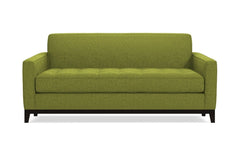 Monroe Drive Twin Size Sleeper Sofa :: Leg Finish: Espresso / Sleeper Option: Memory Foam Mattress