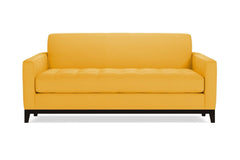 Monroe Drive Apartment Size Sleeper Sofa :: Leg Finish: Espresso / Sleeper Option: Deluxe Innerspring Mattress