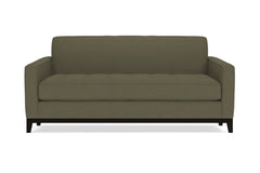 Monroe Drive Twin Size Sleeper Sofa :: Leg Finish: Espresso / Sleeper Option: Memory Foam Mattress
