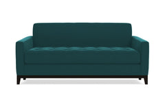 Monroe Drive Twin Size Sleeper Sofa :: Leg Finish: Espresso / Sleeper Option: Memory Foam Mattress