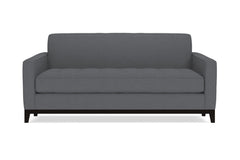 Monroe Drive Twin Size Sleeper Sofa :: Leg Finish: Espresso / Sleeper Option: Memory Foam Mattress