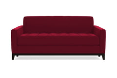 Monroe Drive Twin Size Sleeper Sofa :: Leg Finish: Espresso / Sleeper Option: Memory Foam Mattress