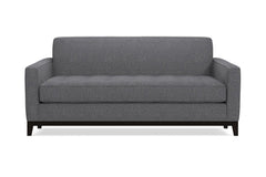Monroe Drive Twin Size Sleeper Sofa :: Leg Finish: Espresso / Sleeper Option: Memory Foam Mattress