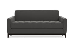 Monroe Drive Twin Size Sleeper Sofa :: Leg Finish: Espresso / Sleeper Option: Deluxe Innerspring Mattress
