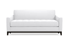 Monroe Drive Twin Size Sleeper Sofa :: Leg Finish: Espresso / Sleeper Option: Memory Foam Mattress