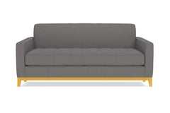 Monroe Drive Twin Size Sleeper Sofa :: Leg Finish: Natural / Sleeper Option: Memory Foam Mattress