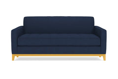 Monroe Drive Twin Size Sleeper Sofa :: Leg Finish: Natural / Sleeper Option: Deluxe Innerspring Mattress