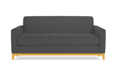 Monroe Drive Twin Size Sleeper Sofa :: Leg Finish: Natural / Sleeper Option: Memory Foam Mattress