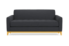 Monroe Drive Twin Size Sleeper Sofa :: Leg Finish: Natural / Sleeper Option: Memory Foam Mattress