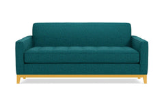 Monroe Drive Twin Size Sleeper Sofa :: Leg Finish: Natural / Sleeper Option: Memory Foam Mattress