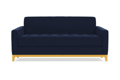 Monroe Drive Twin Size Sleeper Sofa :: Leg Finish: Natural / Sleeper Option: Memory Foam Mattress