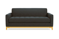 Monroe Drive Twin Size Sleeper Sofa :: Leg Finish: Natural / Sleeper Option: Deluxe Innerspring Mattress
