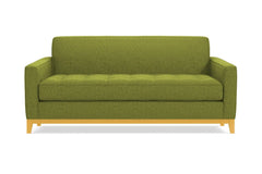 Monroe Drive Twin Size Sleeper Sofa :: Leg Finish: Natural / Sleeper Option: Deluxe Innerspring Mattress