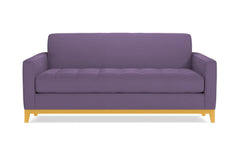 Monroe Drive Twin Size Sleeper Sofa :: Leg Finish: Natural / Sleeper Option: Deluxe Innerspring Mattress