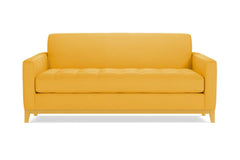 Monroe Drive Twin Size Sleeper Sofa :: Leg Finish: Natural / Sleeper Option: Deluxe Innerspring Mattress