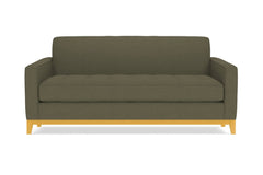 Monroe Drive Twin Size Sleeper Sofa :: Leg Finish: Natural / Sleeper Option: Memory Foam Mattress