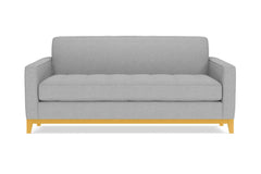 Monroe Drive Twin Size Sleeper Sofa :: Leg Finish: Natural / Sleeper Option: Deluxe Innerspring Mattress