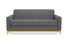 Monroe Drive Twin Size Sleeper Sofa :: Leg Finish: Natural / Sleeper Option: Memory Foam Mattress
