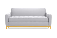 Monroe Drive Twin Size Sleeper Sofa :: Leg Finish: Natural / Sleeper Option: Memory Foam Mattress