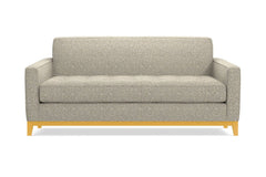 Monroe Drive Twin Size Sleeper Sofa :: Leg Finish: Natural / Sleeper Option: Memory Foam Mattress