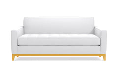 Monroe Drive Twin Size Sleeper Sofa :: Leg Finish: Natural / Sleeper Option: Memory Foam Mattress