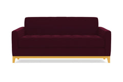 Monroe Drive Twin Size Sleeper Sofa :: Leg Finish: Natural / Sleeper Option: Memory Foam Mattress