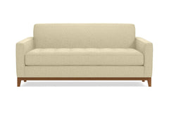 Monroe Drive Twin Size Sleeper Sofa :: Leg Finish: Pecan / Sleeper Option: Deluxe Innerspring Mattress