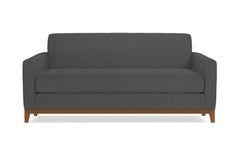 Monroe Drive Twin Size Sleeper Sofa :: Leg Finish: Pecan / Sleeper Option: Deluxe Innerspring Mattress