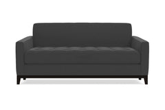 Monroe Drive Twin Size Sleeper Sofa :: Leg Finish: Espresso / Sleeper Option: Memory Foam Mattress