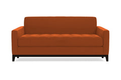 Monroe Drive Twin Size Sleeper Sofa :: Leg Finish: Espresso / Sleeper Option: Memory Foam Mattress