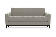 Monroe Drive Twin Size Sleeper Sofa :: Leg Finish: Espresso / Sleeper Option: Memory Foam Mattress