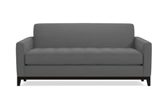 Monroe Drive Twin Size Sleeper Sofa :: Leg Finish: Espresso / Sleeper Option: Memory Foam Mattress