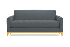 Monroe Drive Twin Size Sleeper Sofa :: Leg Finish: Natural / Sleeper Option: Deluxe Innerspring Mattress