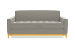 Monroe Drive Twin Size Sleeper Sofa :: Leg Finish: Natural / Sleeper Option: Memory Foam Mattress