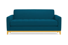 Monroe Drive Twin Size Sleeper Sofa :: Leg Finish: Natural / Sleeper Option: Deluxe Innerspring Mattress