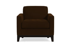 Monroe Drive Chair :: Leg Finish: Espresso