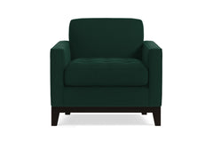 Monroe Drive Chair :: Leg Finish: Espresso