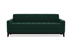 Monroe Drive Queen Size Sleeper Sofa :: Leg Finish: Espresso / Sleeper Option: Deluxe Innerspring Mattress
