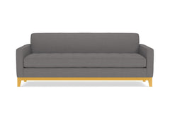 Monroe Drive Queen Size Sleeper Sofa :: Leg Finish: Natural / Sleeper Option: Memory Foam Mattress