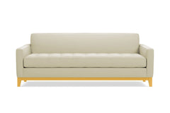 Monroe Drive Queen Size Sleeper Sofa :: Leg Finish: Natural / Sleeper Option: Memory Foam Mattress