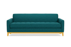 Monroe Drive Queen Size Sleeper Sofa :: Leg Finish: Natural / Sleeper Option: Memory Foam Mattress
