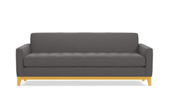 Monroe Drive Queen Size Sleeper Sofa :: Leg Finish: Natural / Sleeper Option: Memory Foam Mattress