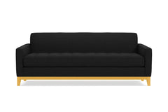 Monroe Drive Queen Size Sleeper Sofa :: Leg Finish: Natural / Sleeper Option: Memory Foam Mattress