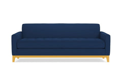 Monroe Drive Queen Size Sleeper Sofa :: Leg Finish: Natural / Sleeper Option: Memory Foam Mattress