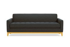Monroe Drive Queen Size Sleeper Sofa :: Leg Finish: Natural / Sleeper Option: Memory Foam Mattress