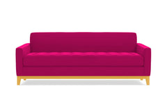 Monroe Drive Queen Size Sleeper Sofa :: Leg Finish: Natural / Sleeper Option: Memory Foam Mattress